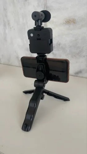 Suporte gravação pra celular 