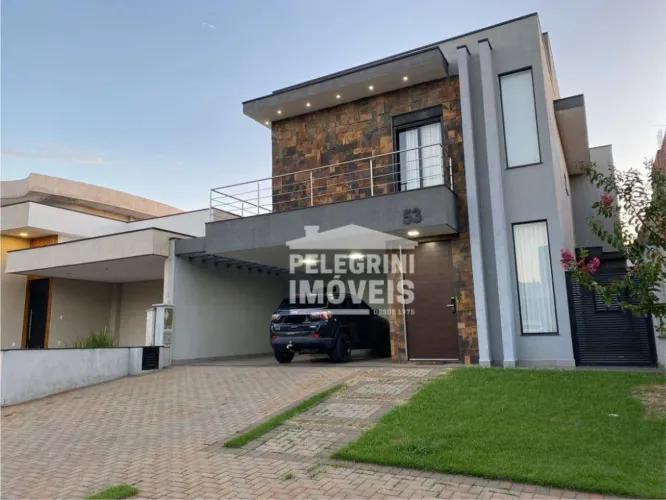 Casa com 3 dormitórios à venda, 222 m² por R$ 1.980.000 - Condomínio Residencial Club Port