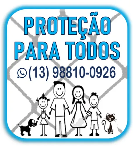 Tela Rede de Proteção. Instalação e Manutenção.