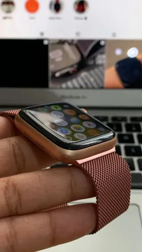 Apple Watch Series 5 44mm Rose Gold | Semi Novo | Garantia 3 Meses