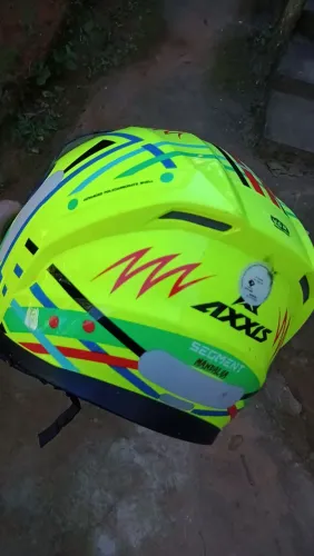CAPACETE AXXIS USADO TAMANHO 60