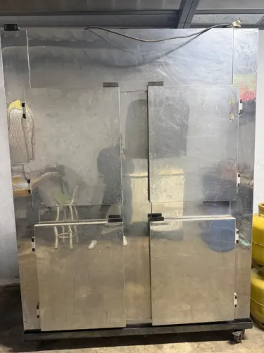 Geladeira industrial inox 