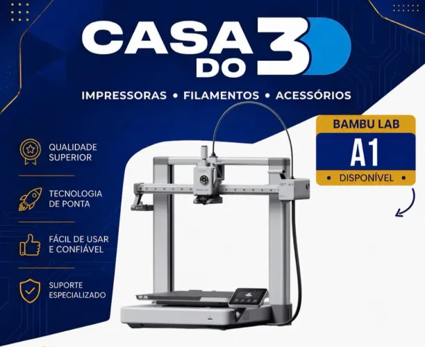 BAMBU LAB A1 - NOVA E LACRADA