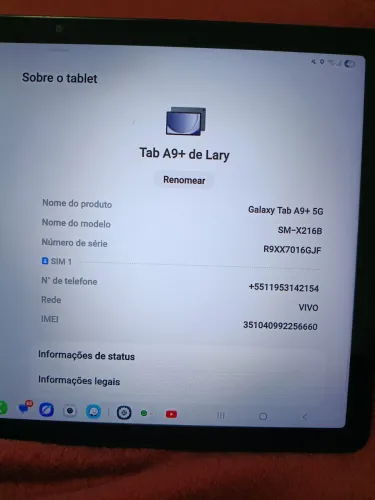 Vendo tablet A9+