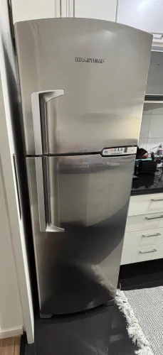 Geladeira Brastemp Clean Frost Free 352L Inox - Funcionando 100%
