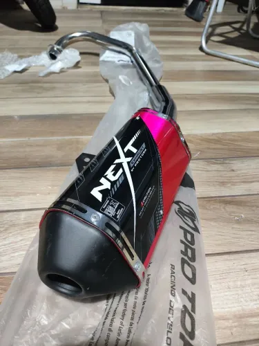 Cano escape Titan 150 novo