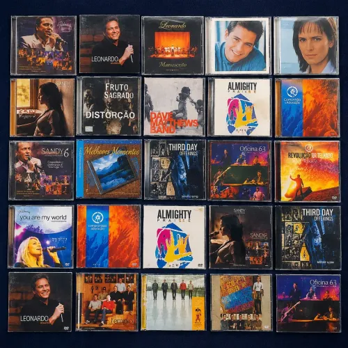 CDs e DVDs originais: The Blues Brothers, Leonardo, Hillsong e muito mais!