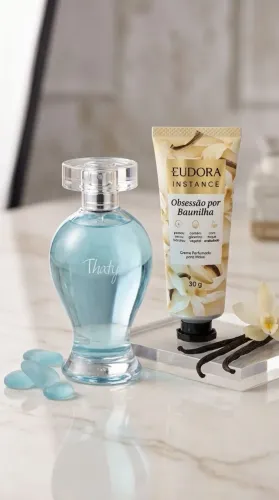 Thaty 100ml + Creme de mãos Baunilha 30g