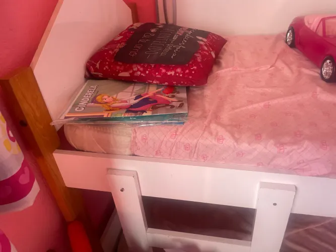 Cama beliche para crianças até 6/7 anos