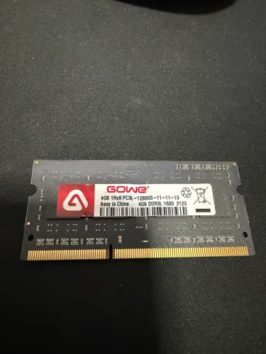Memória notebook 4gb ddr3L 1.35v 