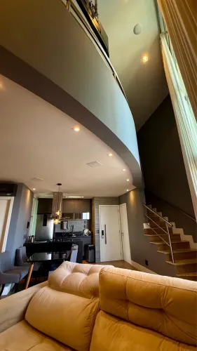 APARTAMENTO LOFT ALTO LUXO MOBILIADO NO MUNDO PLAZA