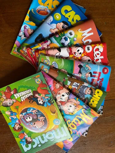 Gibis e almanaques turma da Mônica e outros semi novos