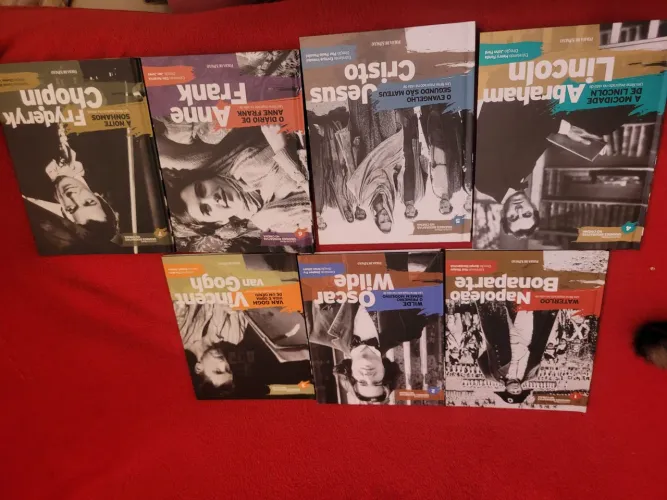 Coleção livros grandes biografias no cinema