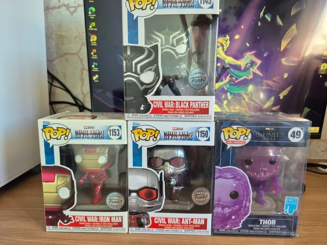 Lote Funko Pop Marvel