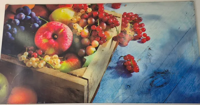 Lindos quadros com frutas e legumes decoração