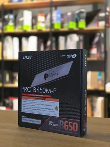 Placa-Mãe MSI PRO B650M-P Socket AM5