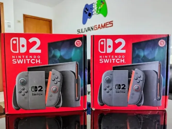 Nintendo Switch 2 (Nova geração) - Troca. / Parcela / Garantia de 1 ano