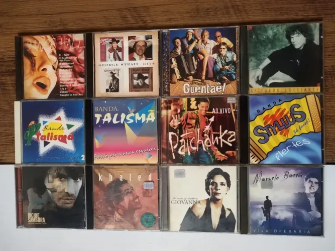 CDs Antigos Originais R$ 6 Unidade - Sertanejo, Forró, Pagode e Mais!