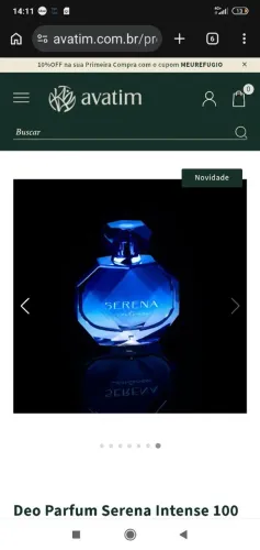 Perfume Serena Intense Parfum Da Avatim