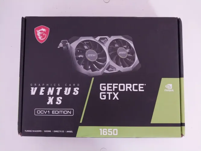 Placa de vídeo GTX 1650 4gb msi