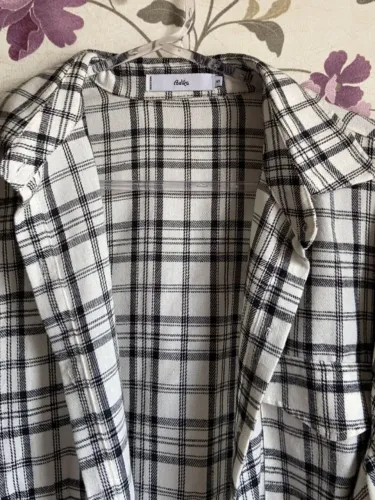 camisa flanela adika oversized xadrez quentinha