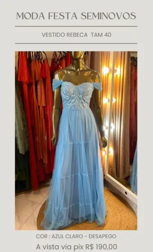 Vendo vestidos de festa