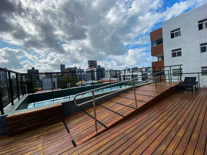 Flat à venda, 1 quarto, Jardim Oceania - João Pessoa/PB