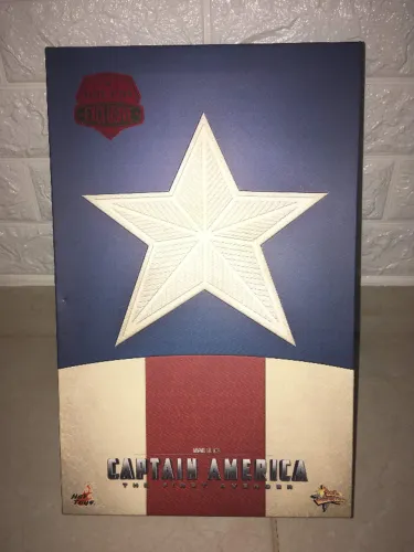 Captain America Star Spangled Hot Toys 1/6