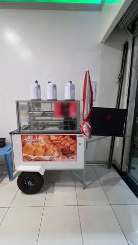 Carrinho de lanche novo