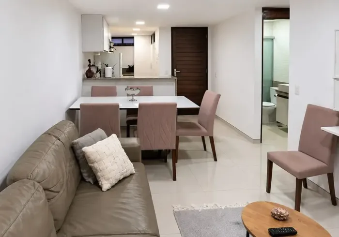Alugo apt Beira mar do cabo branco 2 qtos
