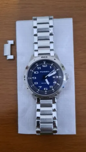 Relógio Fossil todo em Aço original Aceito Ofertas