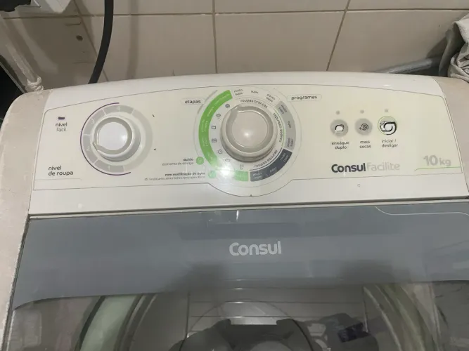 Máquina de lavar cônsul facilite 10 kg