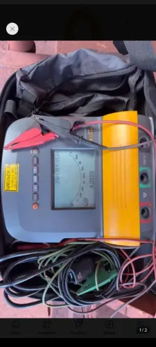 Fluke 1550 megometro