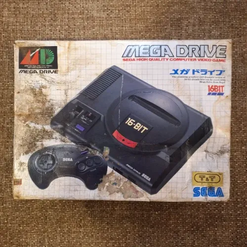 Mega Drive Japonês Completo na Caixa (ler descrição)