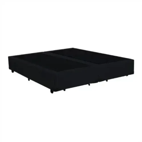 Cama Base Box Casal Corino Preto