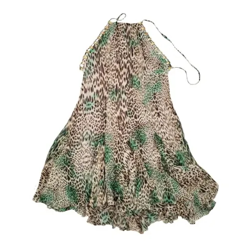 Vestido Ágatha Original 100% Seda Verde Selvagem Festa Tamanho 40