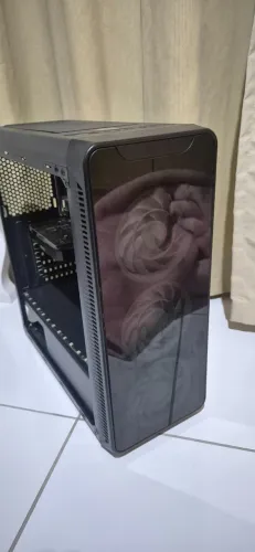 Gabinete Gamer Preto sem Fonte