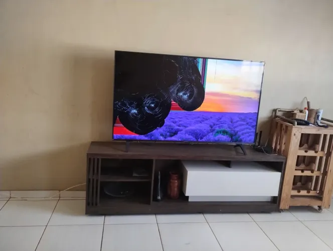 TV LG 60 polegadas 4k led um ano de uso ai quebrou