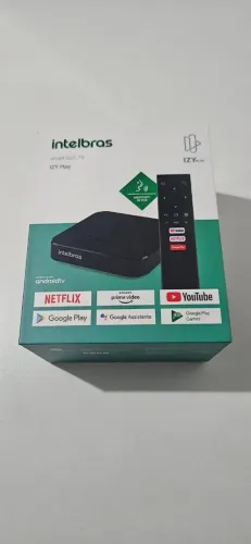 TV BOX - Izzy Play (YouTube, Netflix, prime vídeo e mais)