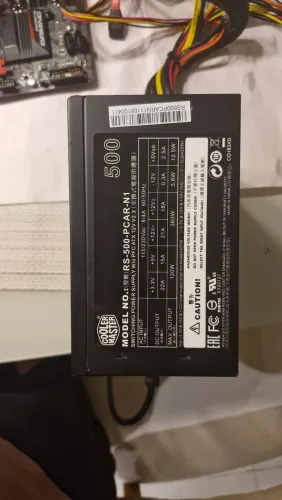 Fonte 500w cooler master