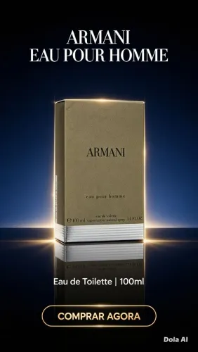 Perfume masculino Armani Eau Pour Homme Eau de Toilette de 100 ml. <br><br>Amazon.ae<br> +1