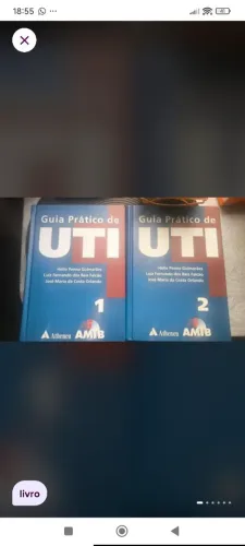 Livros Guia Prático de UTI vol1 e vol2