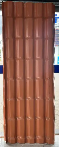 TELHA ITEC ROMANA PVC 2,30X0,81 Terracota Leia a descrição