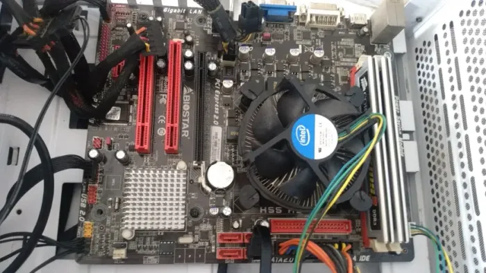 kit placa mae+ processador+memoria
