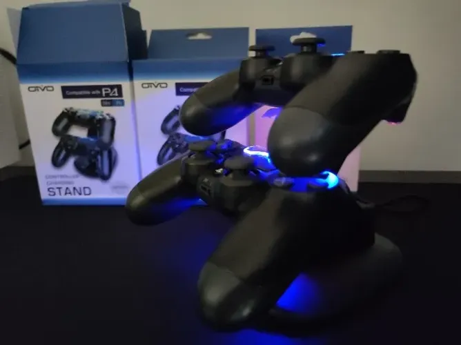Base de carregamento p/ controles de ps4 - NOVA