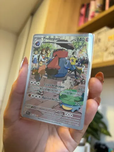 Carta Pokemón Full Art Probopass 182/167 (NM)