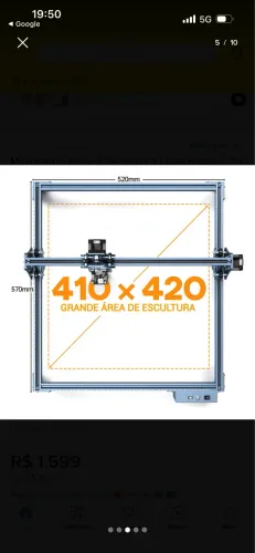 Máquina laser