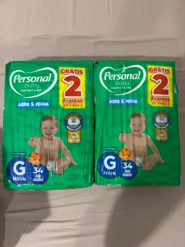 Fralda Personal M ou G
