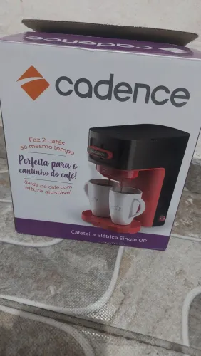 Cafeteira cadence nova duas xícaras