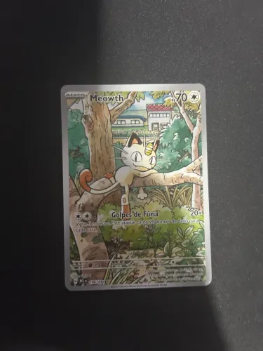 Carta de Pokémon (meowth)